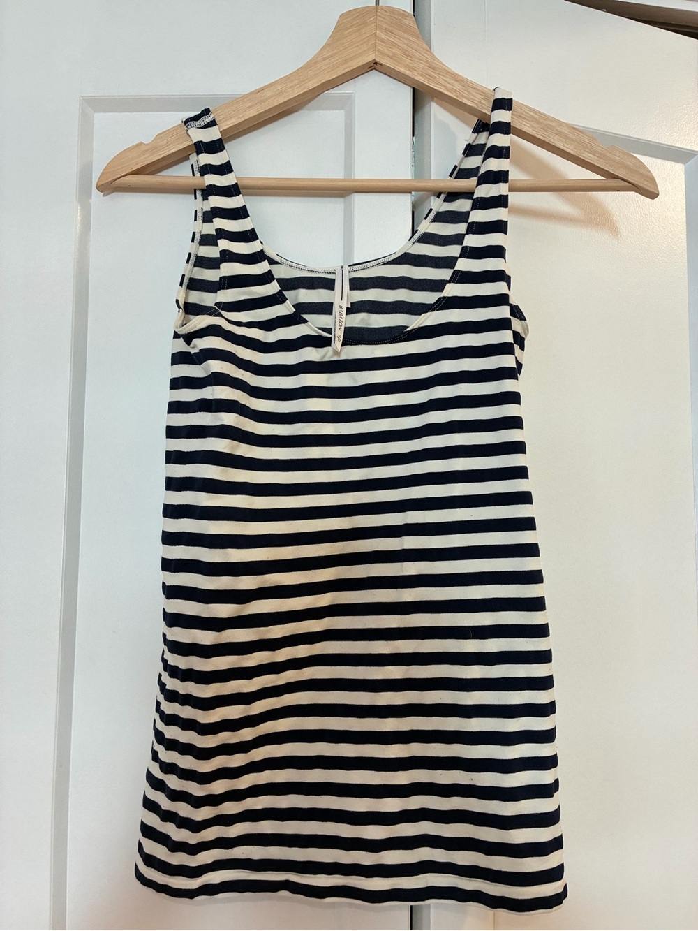 Babaton Tank Top - Navy & White Striped